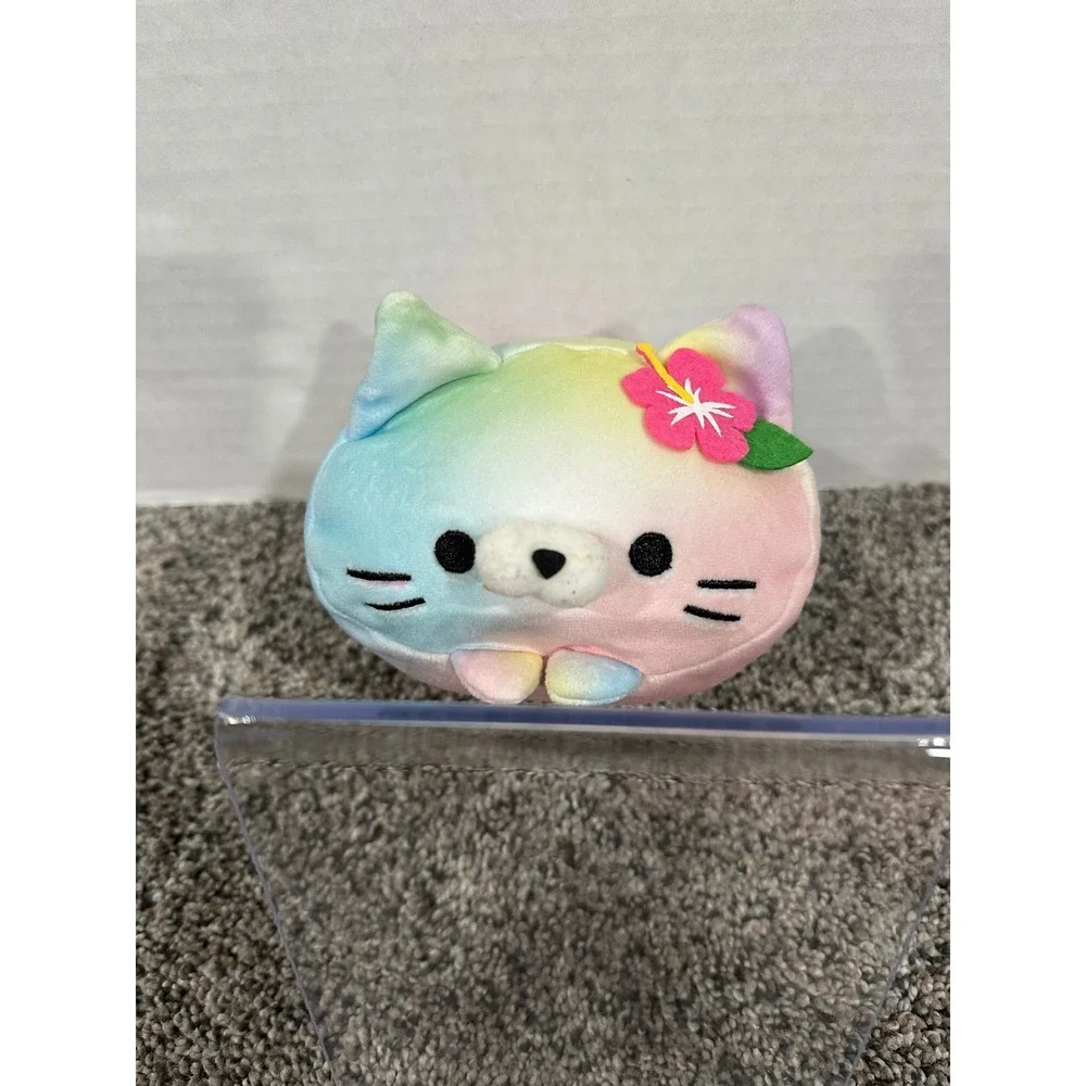 Plush Mochi Mochi Corocoro Unisex Rainbow Excellent Aloha Cat